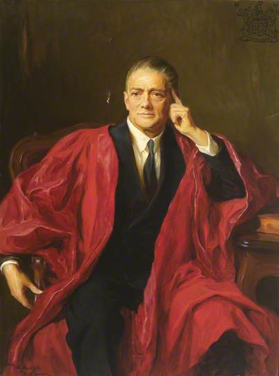 Viscount Nuffield, 1938, by Sydney Percy Kendrick, Pembroke College, Oxford